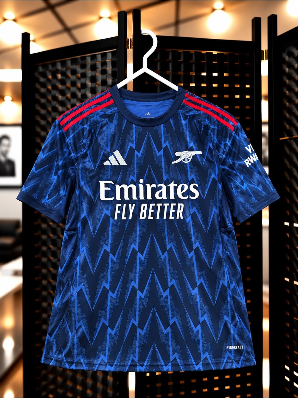 Arsenal Navy Blue Soccer Away Jersey 25-26